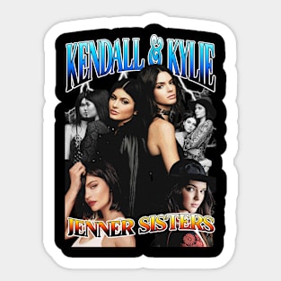 kylie and kendall Sticker